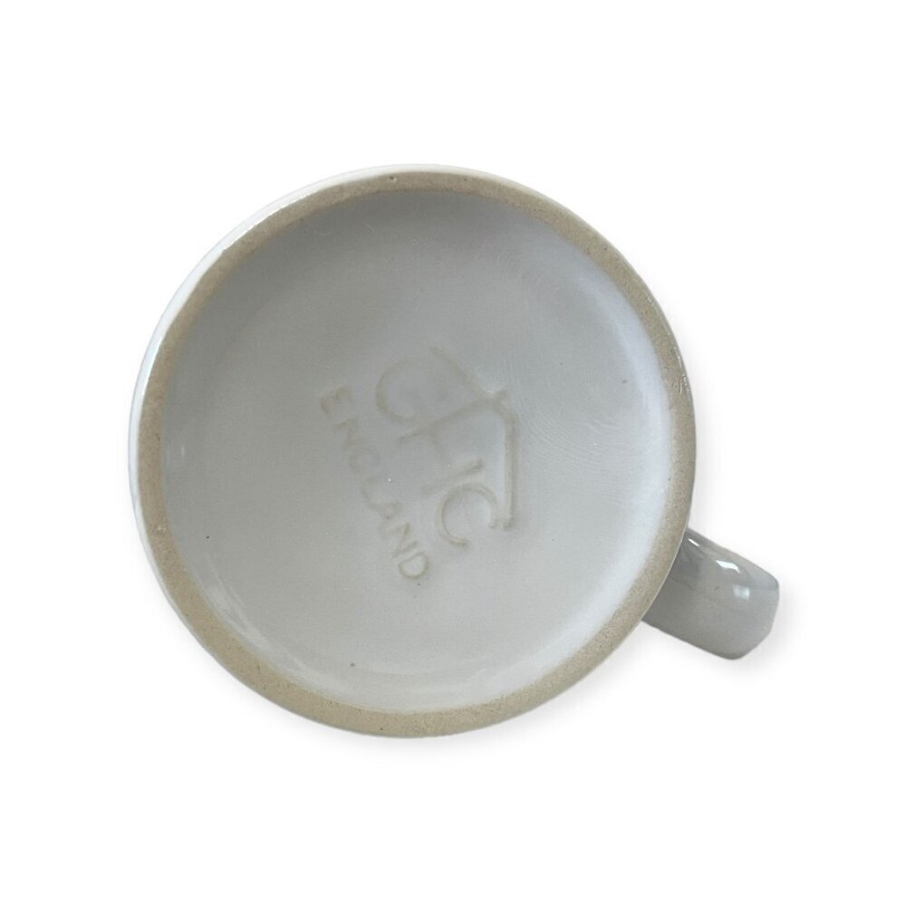 Vintage GHC England Granma Coffee Mug Blues & Whites Holds 10 - 12 Oz. - Picture 8 of 8